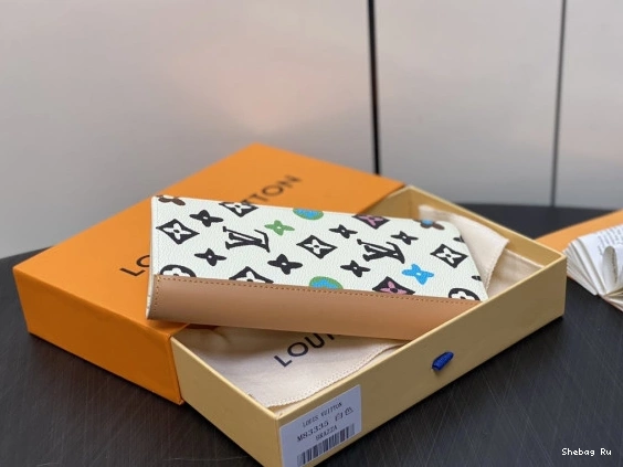 WALLET-10*19*2cm VUITTON BRAZZA LOUIS 0718
